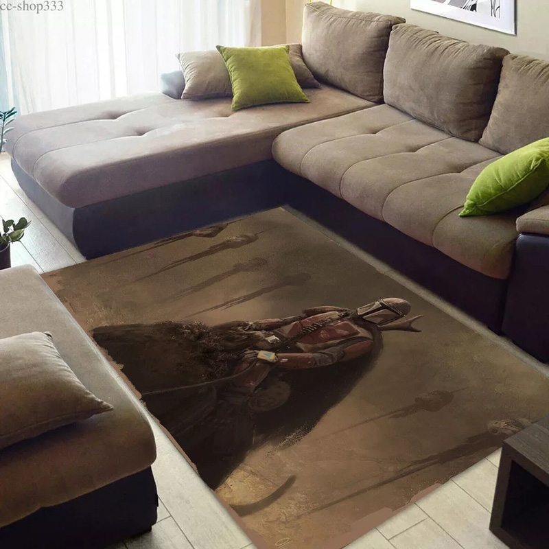 Mandalorian Area Rug Star Wars Area Rugs Mandalorian Carpets Living Room Rug Indoor Rug