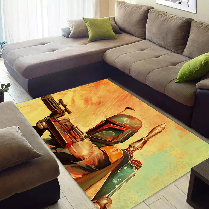 Mandalorian Rug Star Wars Area Rugs Mandalorian Carpets Bedroom Area Rug Indoor Rug