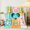 Pokemon Blankets Pokemon Sherpa Blanket Pokemon Blanket Throw Pokemon Twin Blanket Pokemon Baby Blanket pokemon blanket pokemon fleece blanket throw blanket v104
