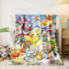 Pokemon Blankets Pokemon Sherpa Blanket Pokemon Throw Blanket Pokemon Blanket Twin Pokemon Queen Blanket pokemon blankets pokemon fleece blanket throw blanket v31