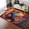 Rengoku Kyojuro Demon Slayer Area Rug Demon Slayer Carpet Bedroom Area Rug Indoor Rugs rengoku kyojuro demon slayer area rug demon slayer carpet bedroom area rug indoor rugs v379