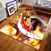 Rengoku Kyojuro Demon Slayer Area Rug Demon Slayer Carpet Bedroom Rug Indoor Rugs rengoku kyojuro demon slayer area rug demon slayer carpet bedroom rug outdoor rugs v109