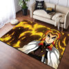 rengoku kyojuro demon slayer area rug demon slayer carpet kitchen rug indoor rug v221