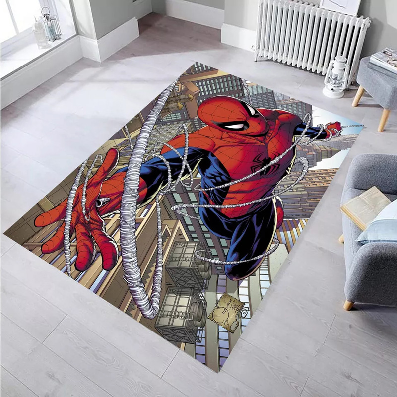 Spiderman Rugs Spiderman Carpet Kitchen Area Rug Indoor Rug
