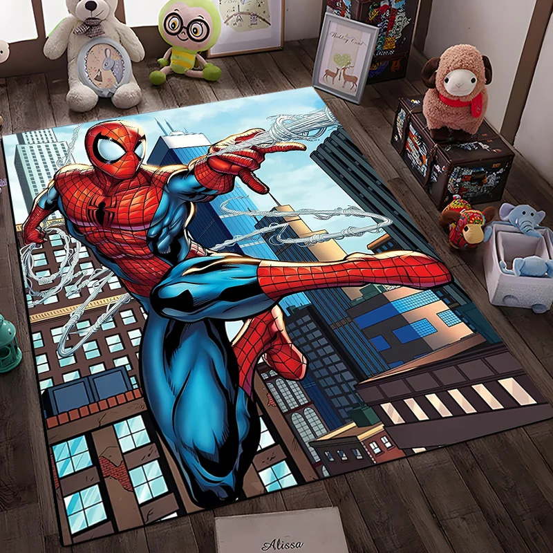 Spiderman Area Rug Spiderman Carpet Dining Room Rugs Indoor Rug