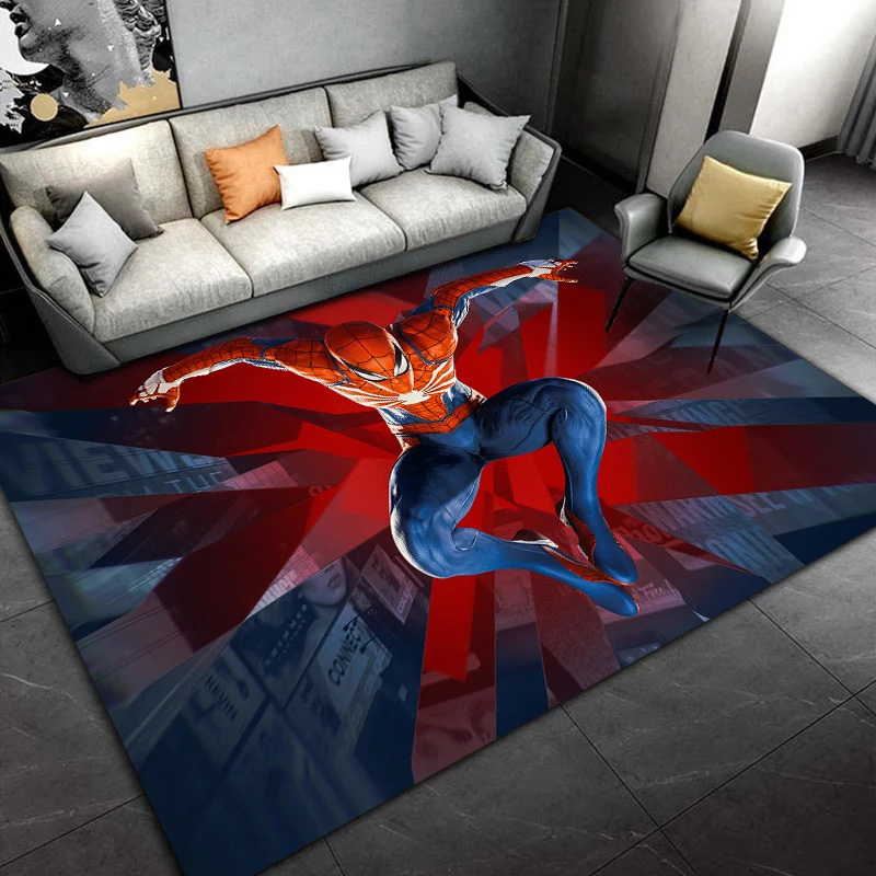 Spiderman Area Rugs Spiderman Carpet Dining Room Rugs Indoor Rugs