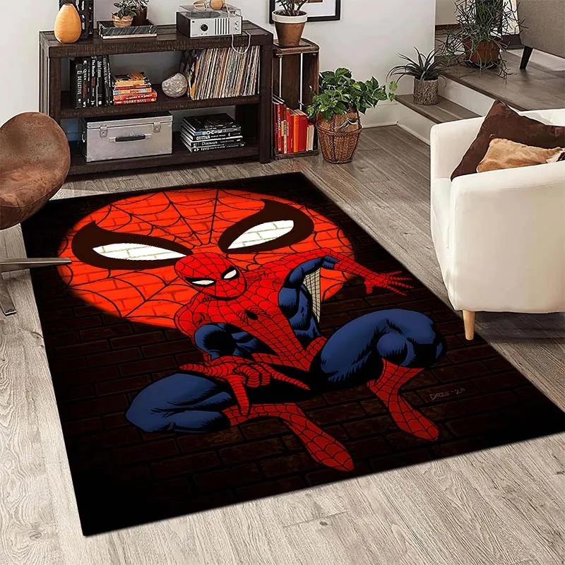 Spiderman Area Rug Spiderman Carpet Living Room Rug Indoor Rug