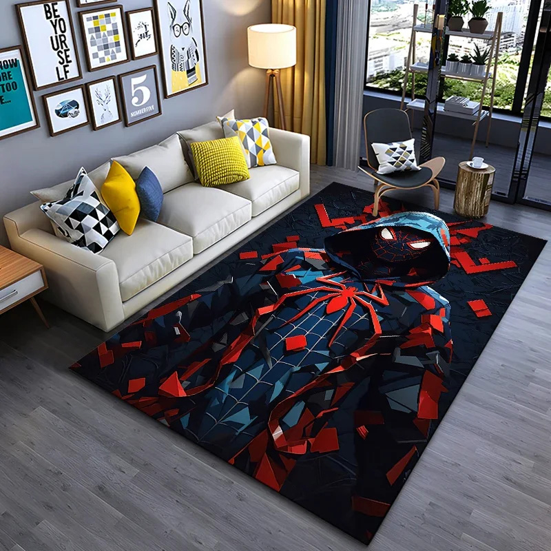 Spiderman Rugs Spiderman Carpets Living Room Area Rug Indoor Rug