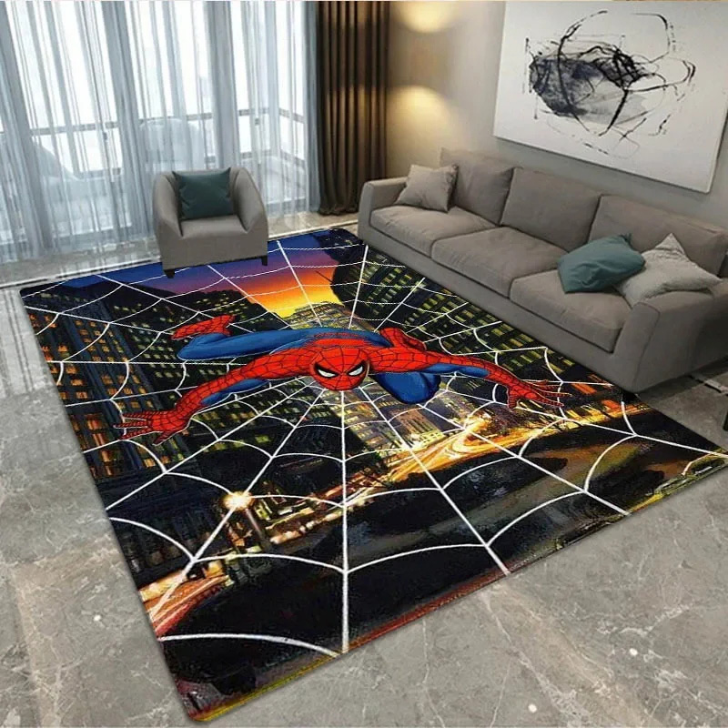 Spiderman Rug Spiderman Carpets Living Room Area Rug Indoor Rug