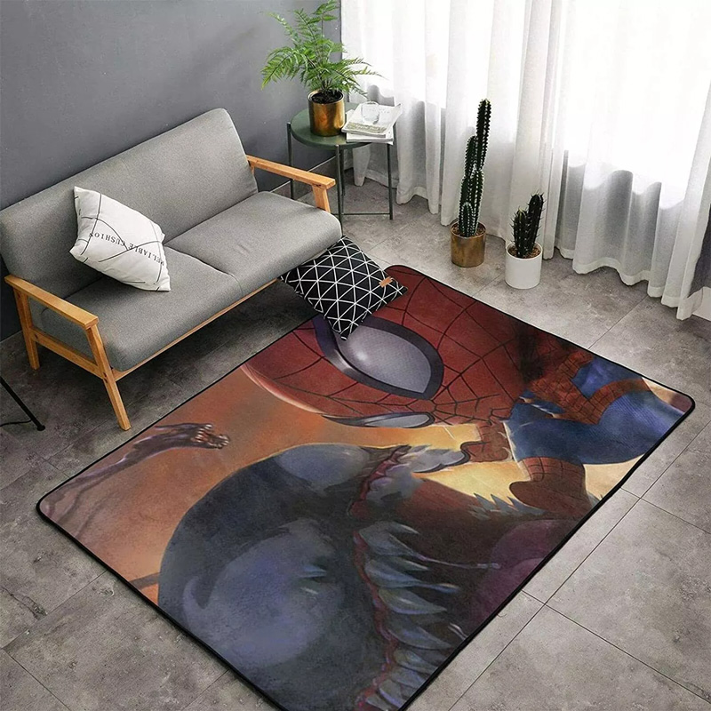 Spiderman Rug Spiderman Carpet Bedroom Area Rug Indoor Rugs