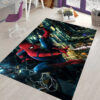 Spiderman Rug Spiderman Carpet Living Room Area Rug Indoor Rug spiderman area rug spiderman carpet dining room rug indoor rug v22