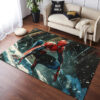 Spiderman Area Rugs Spiderman Carpets Bedroom Area Rug Indoor Rugs spiderman area rug spiderman carpet dining room rugs indoor outdoor rug v305