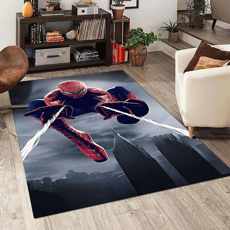 spiderman-area-rug-spiderman-carpet-dining-room-rugs-outdoor-rug-v267 spiderman area rug spiderman carpet dining room rugs outdoor rug v267