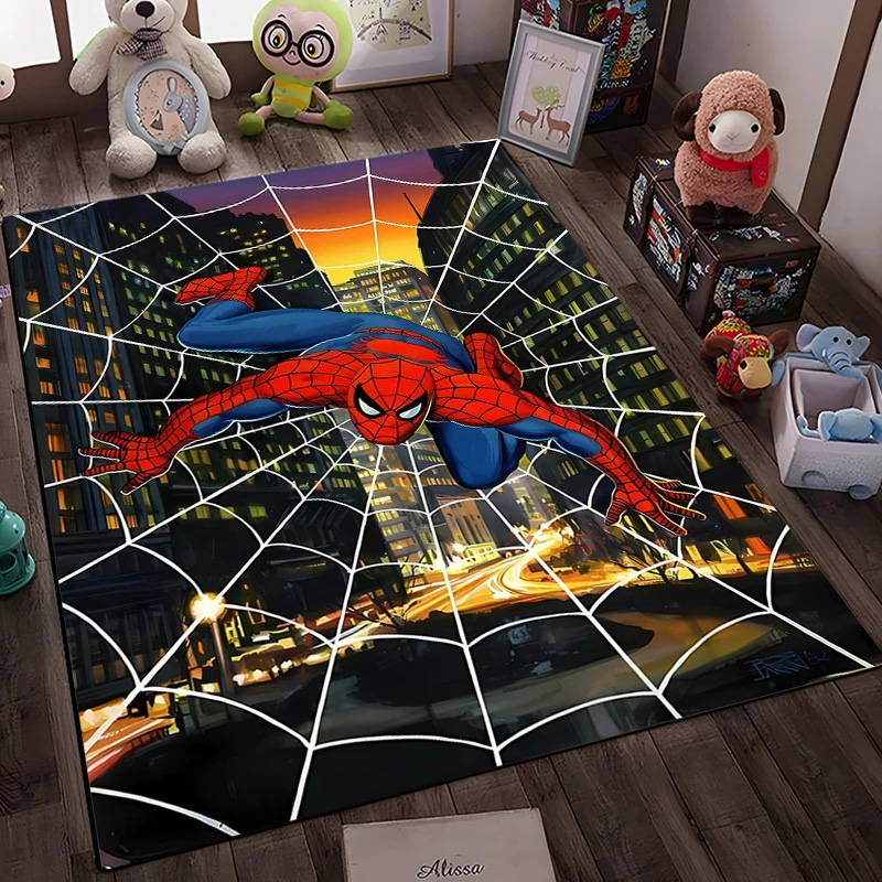 Spiderman Area Rug Spiderman Carpet Bedroom Rug Indoor Rug
