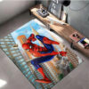 spiderman area rug spiderman carpet dining room rugs outdoor rugs v263