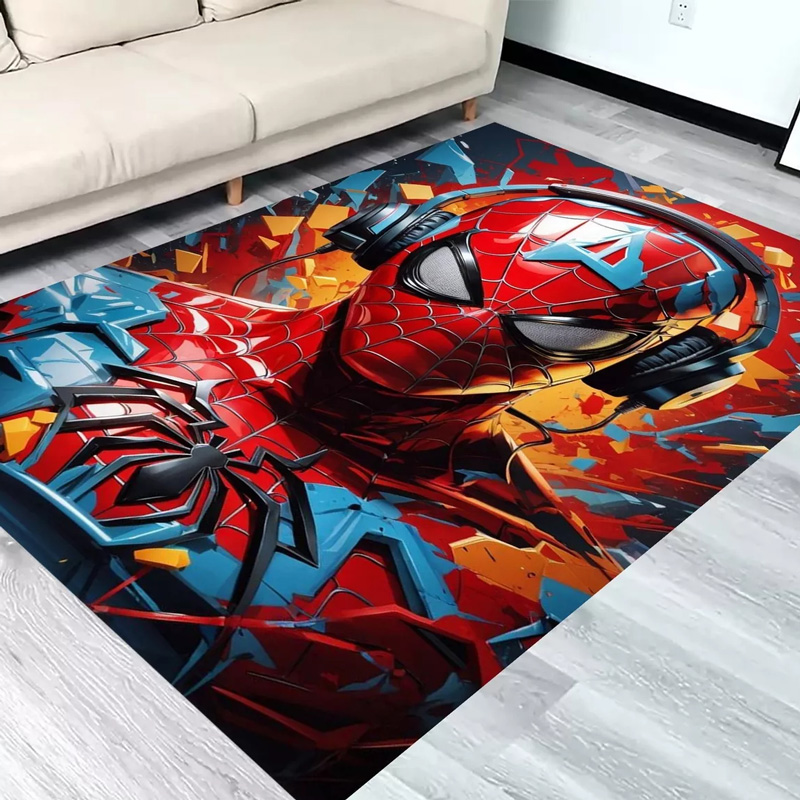 Spiderman Rugs Spiderman Carpet Living Room Rug Indoor Rug