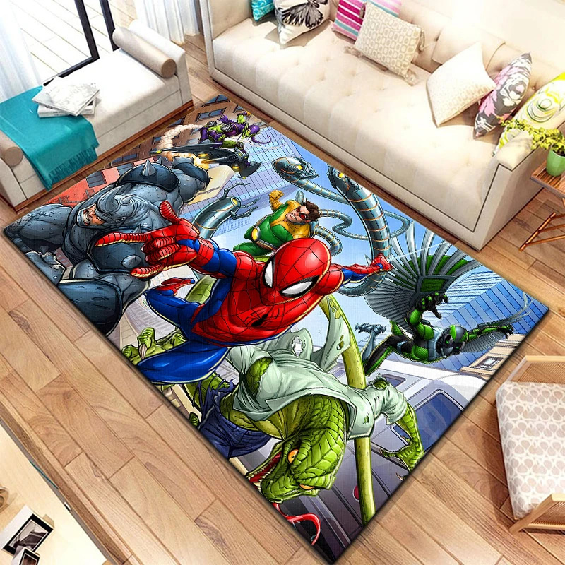 Spiderman Rug Spiderman Carpets Living Room Area Rug Indoor Rugs