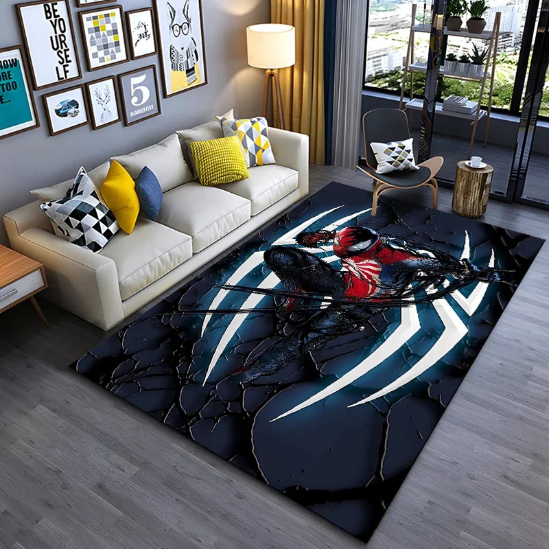 Spiderman Rug Spiderman Carpets Living Room Area Rug Indoor Rugs