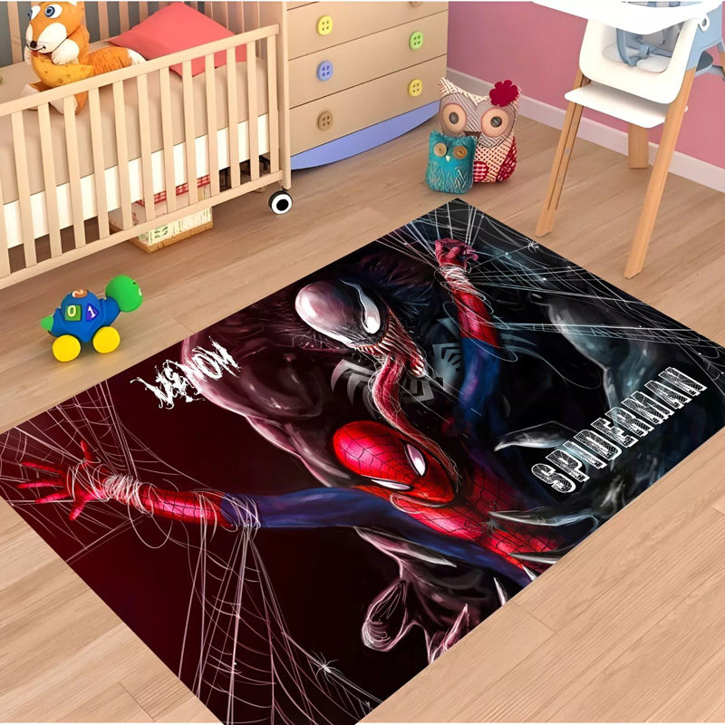Spiderman Area Rugs Spiderman Carpets Bedroom Rug Indoor Rugs