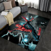 spiderman area rug spiderman carpet living room rug outdoor rug v321