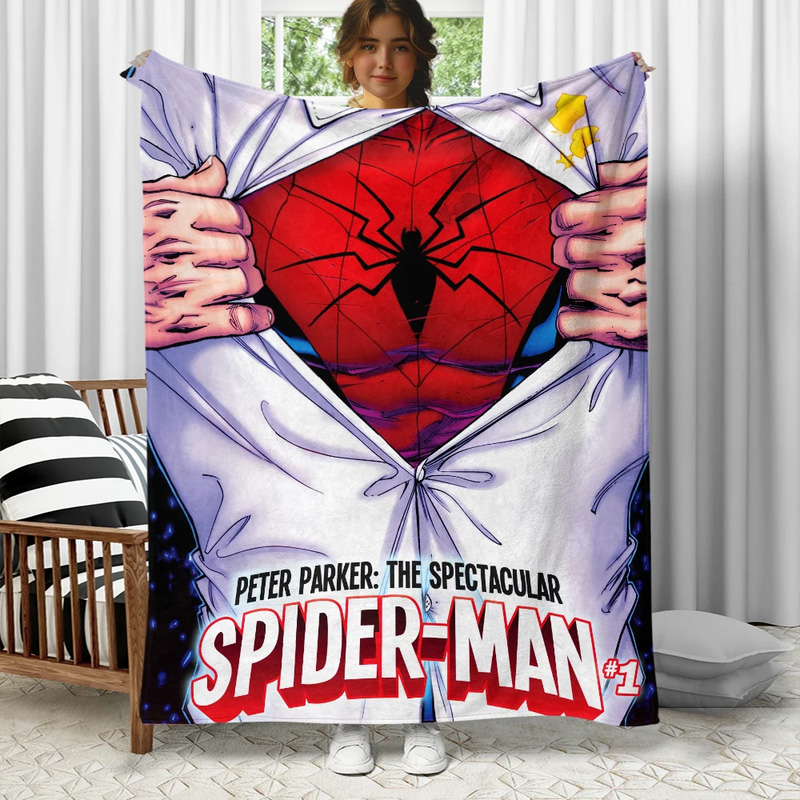 Spiderman Blankets Spiderman FLeece Blanket Spiderman Throw Blanket Spiderman Blanket Twin Spiderman Baby Blanket