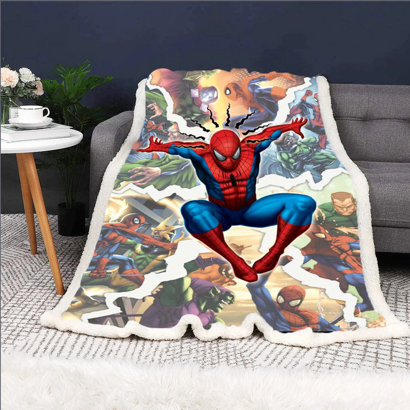Spiderman Blanket Spiderman Sherpa Blanket Spiderman Blanket Throw Spiderman Blanket Twin Spiderman Baby Blanket