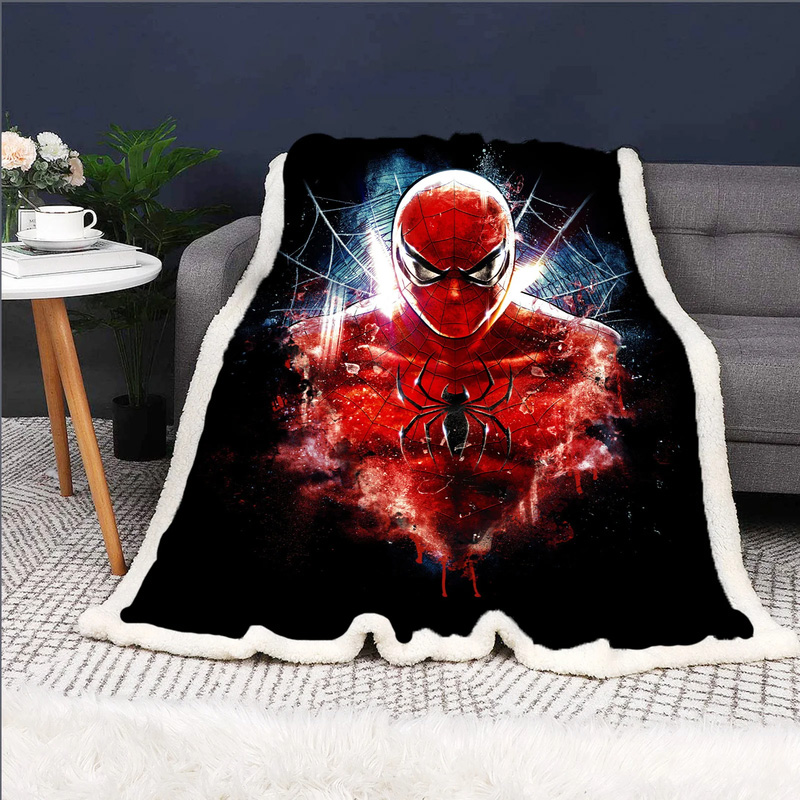 Spiderman Blanket Spiderman FLeece Blanket Spiderman Throw Blanket Spiderman Twin Blanket Spiderman Queen Blanket