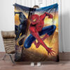 spiderman blanket spiderman fleece blanket throw blanket v67