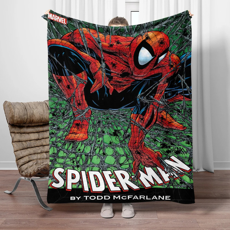 Spiderman Blankets Spiderman FLeece Blanket Spiderman Blanket Throw Spiderman Twin Blanket Spiderman Baby Blanket