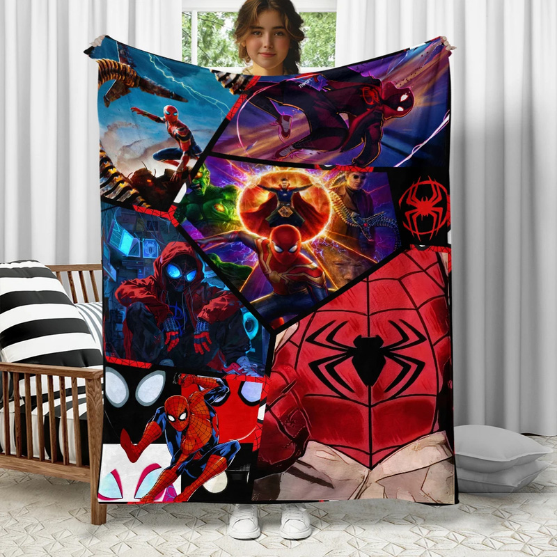 Spiderman Blankets Spiderman Sherpa Blanket Spiderman Throw Blanket Spiderman Twin Blanket Spiderman Baby Blanket