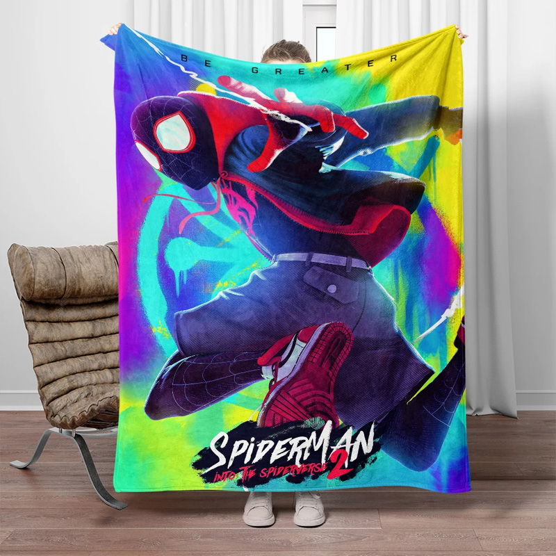 Spiderman Blanket Spiderman FLeece Blanket Spiderman Throw Blanket Spiderman Twin Blanket Spiderman Queen Blanket