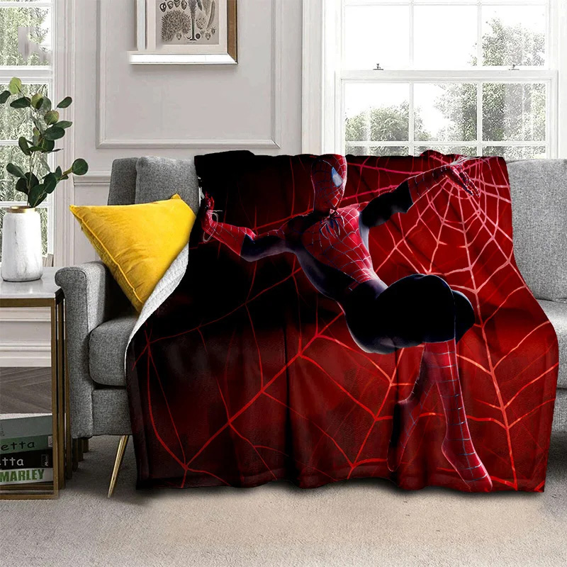 spiderman-blanket-spiderman-sherpa-blanket-throw-blanket-v90 spiderman blanket spiderman sherpa blanket throw blanket v90