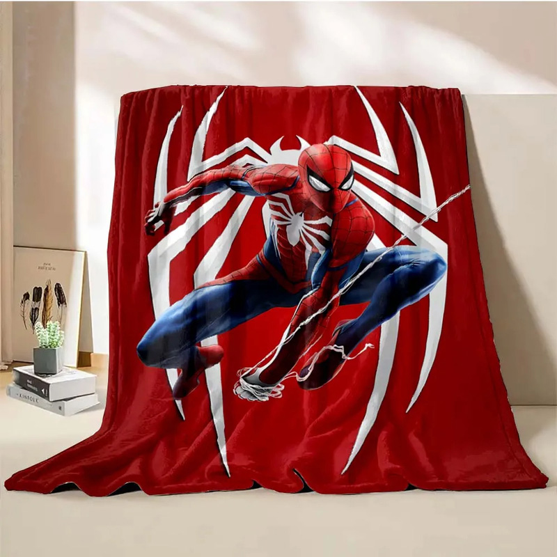 Spiderman Blankets Spiderman FLeece Blanket Spiderman Blanket Throw Spiderman Twin Blanket Spiderman Baby Blanket