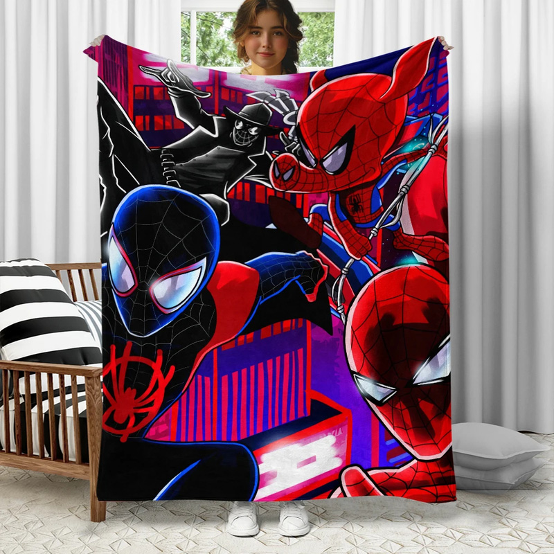 Spiderman Blankets Spiderman FLeece Blanket Spiderman Blanket Throw Spiderman Twin Blanket Spiderman Queen Blanket