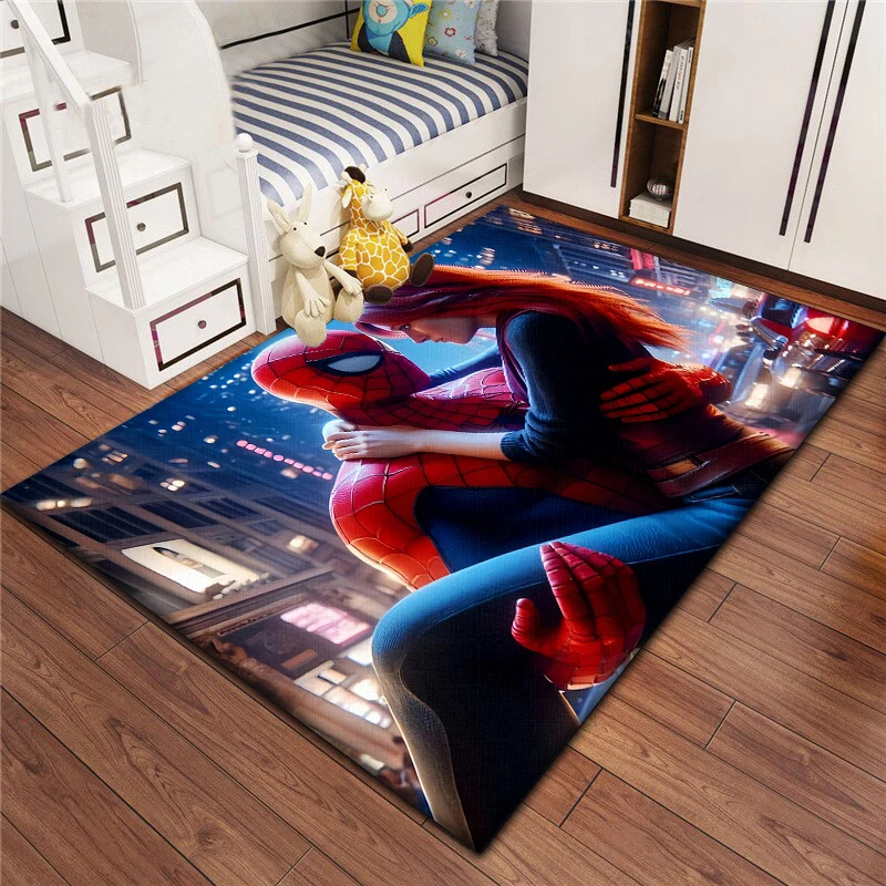 Spiderman Rugs Spiderman Carpets Living Room Area Rug Indoor Rugs