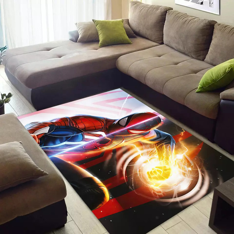 Spiderman Area Rugs Spiderman Carpet Kitchen Area Rug Indoor Rug