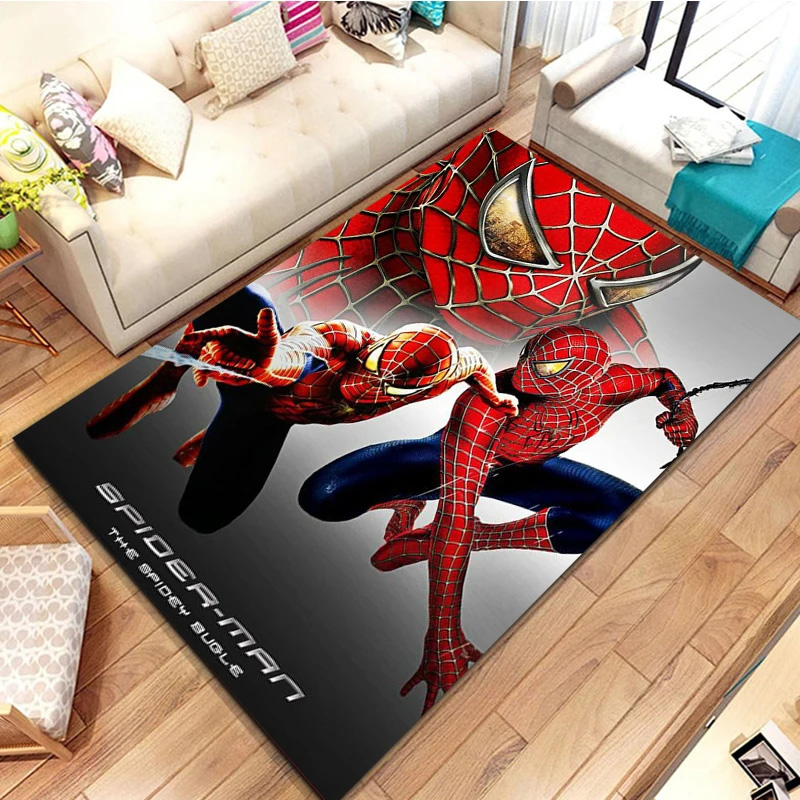 Spiderman Rugs Spiderman Carpets Dining Room Rugs Indoor Rug