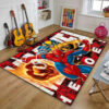 spiderman rug spiderman carpet bathroom rugs indoor outdoor rug v97