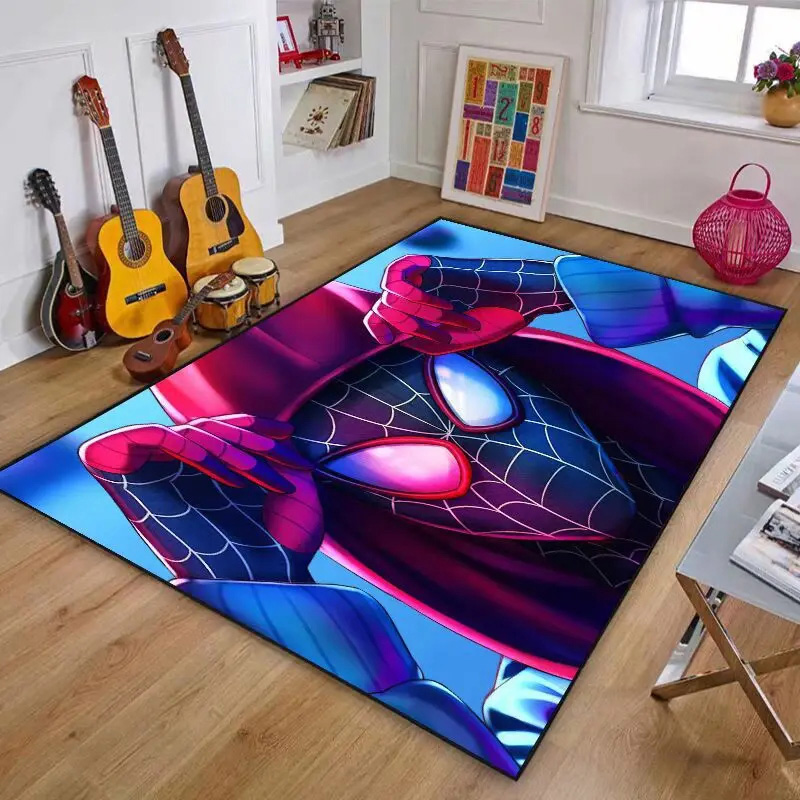 Spiderman Rugs Spiderman Carpets Living Room Area Rug Indoor Rug