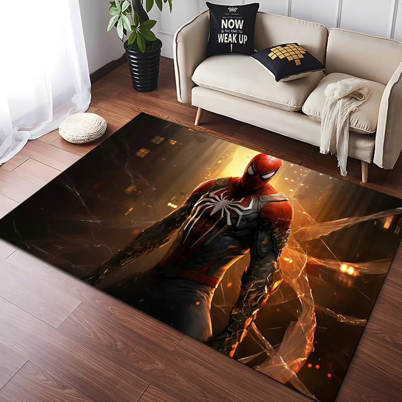 Spiderman Rugs Spiderman Carpets Dining Room Rugs Indoor Rugs