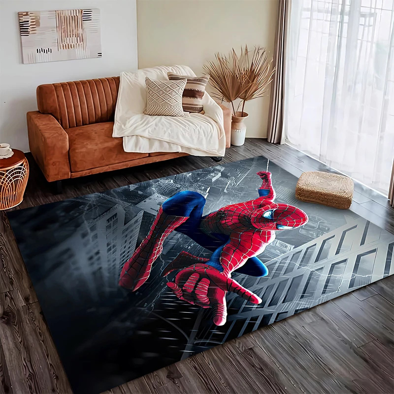 Spiderman Area Rug Spiderman Carpet Dining Room Rugs Indoor Rug