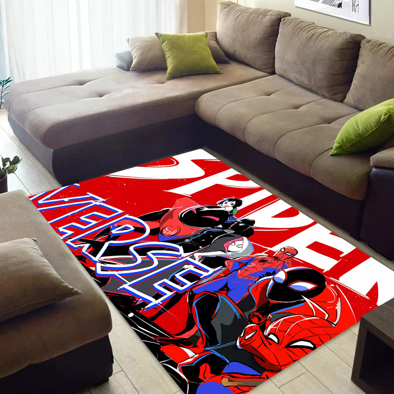 Spiderman Area Rugs Spiderman Carpet Kitchen Rug Indoor Rug
