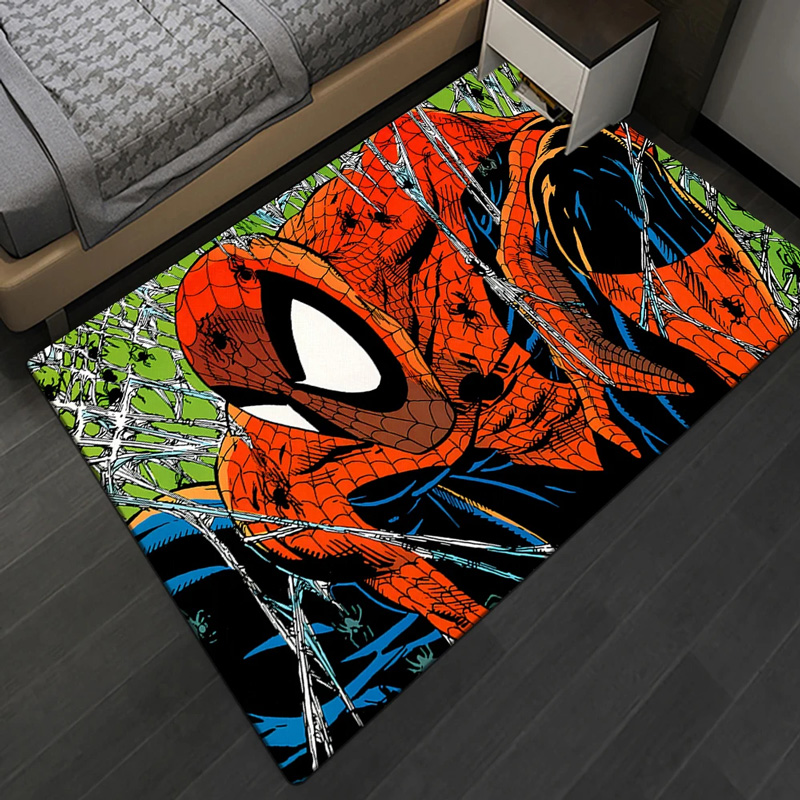 Spiderman Rugs Spiderman Carpets Bedroom Area Rug Indoor Rugs