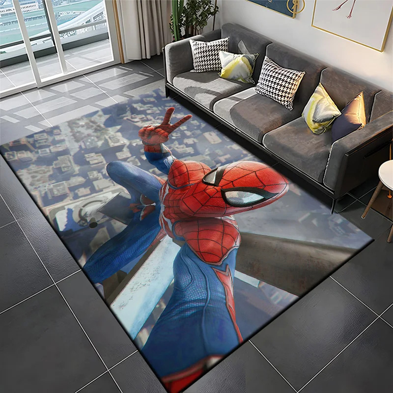 spiderman-rug-spiderman-carpet-dining-room-rugs-indoor-rug-v337 spiderman rug spiderman carpet dining room rugs indoor rug v337
