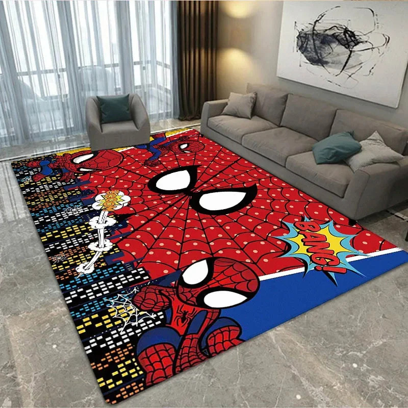Spiderman Rugs Spiderman Carpet Living Room Rug Indoor Rug