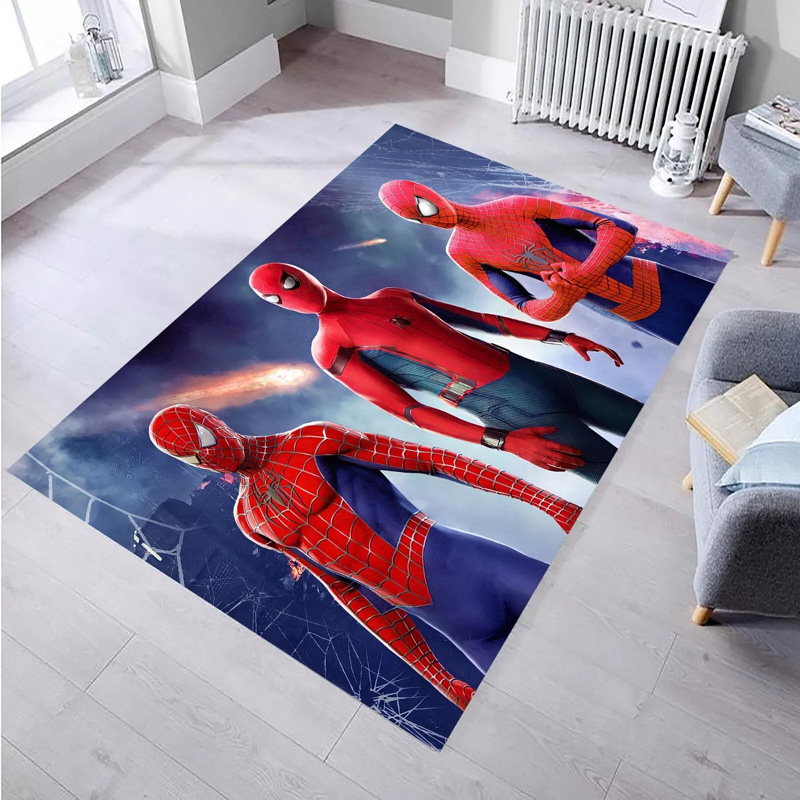 Spiderman Area Rugs Spiderman Carpets Kitchen Area Rug Indoor Rugs