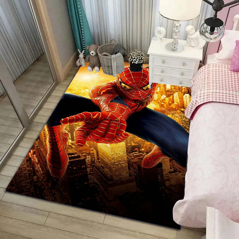 spiderman-rug-spiderman-carpet-kitchen-rug-indoor-rug-v313 spiderman rug spiderman carpet kitchen rug indoor rug v313