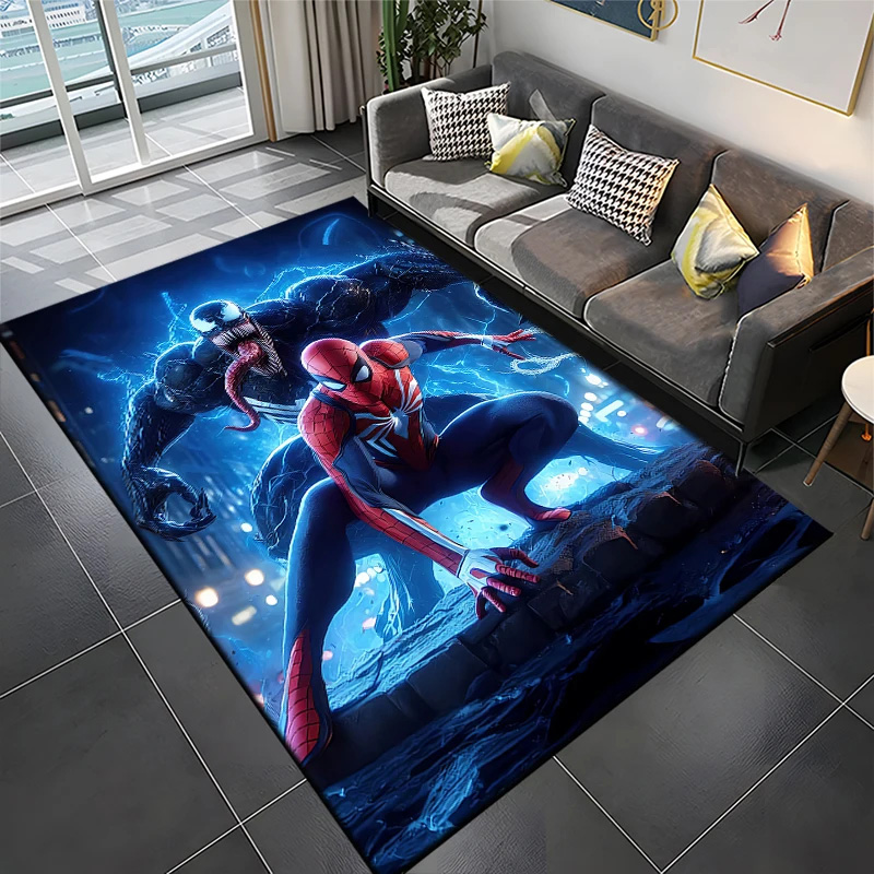 Spiderman Area Rug Spiderman Carpets Dining Room Rugs Indoor Rug