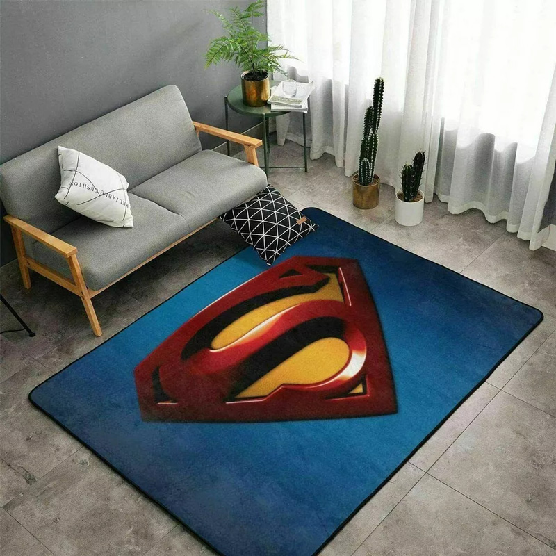 Superman Area Rugs Superman Carpets Kitchen Rug Indoor Rugs