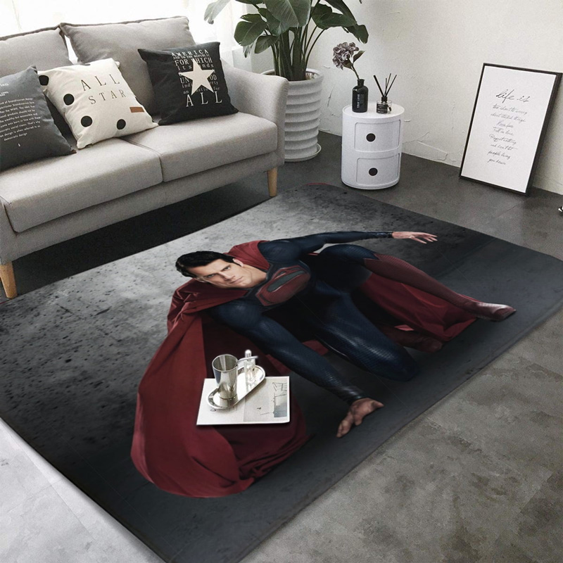 Superman Area Rug Superman Carpet Kitchen Rug Indoor Rug